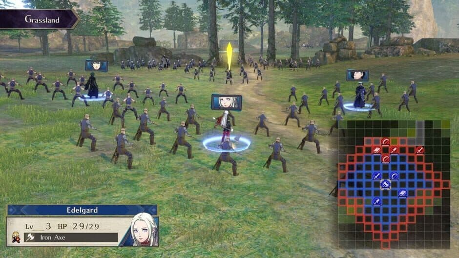 Fire Emblem: Three Houses — кадр из игры