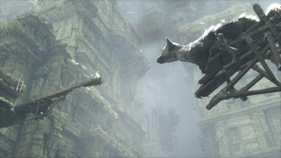 The Last Guardian — кадр из игры