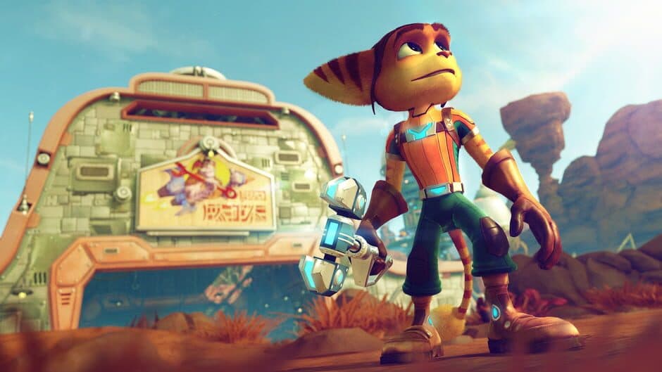 Ratchet & Clank — кадр из игры