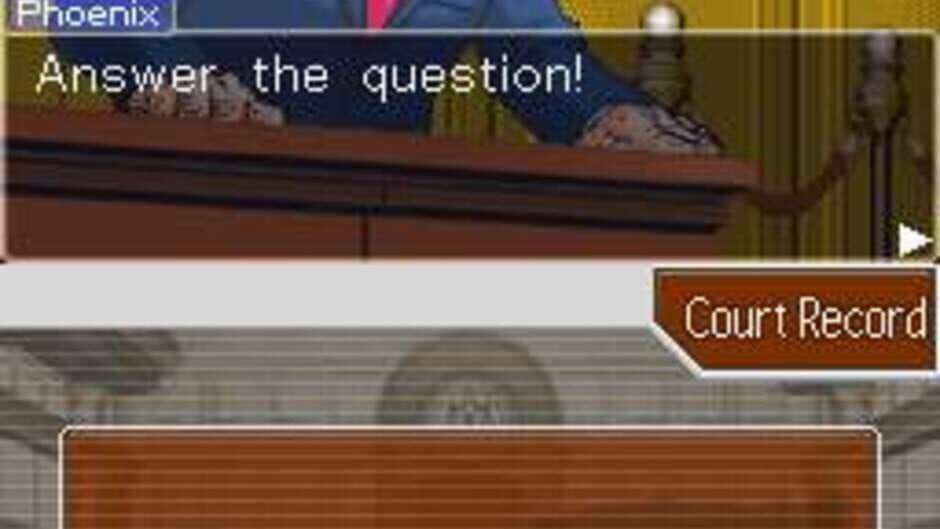 Phoenix Wright: Ace Attorney — кадр из игры