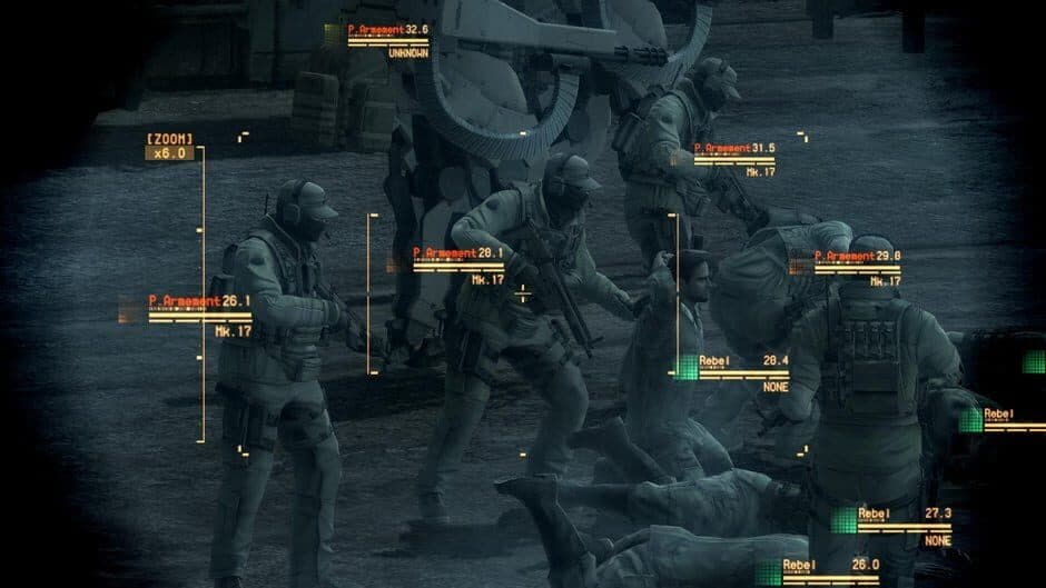Metal Gear Solid 4: Guns of the Patriots — кадр из игры