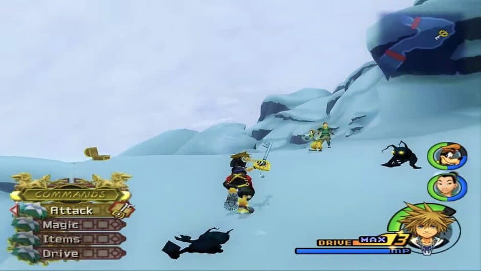 Kingdom Hearts II — кадр из игры