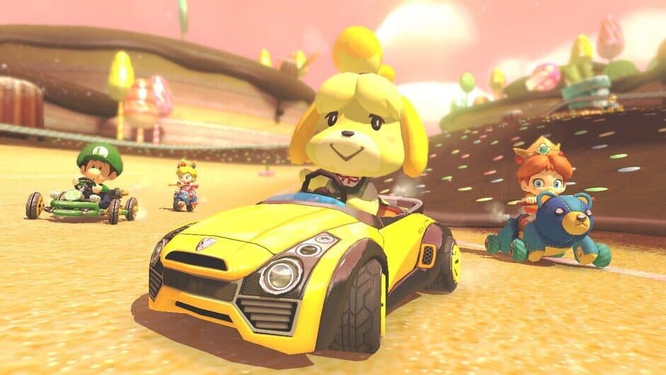 Mario Kart 8 Deluxe — кадр из игры