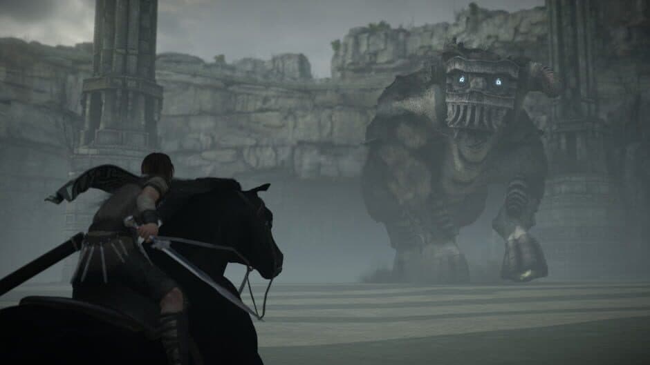 Shadow of the Colossus — кадр из игры