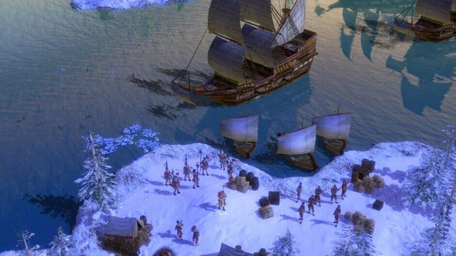 Age of Empires III — кадр из игры