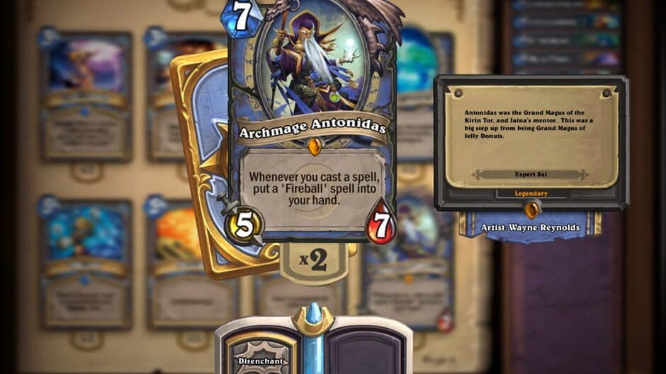 Hearthstone — кадр из игры