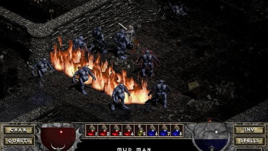 Diablo — кадр из игры