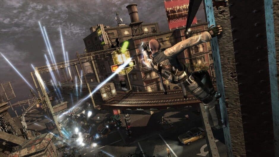 Infamous — кадр из игры