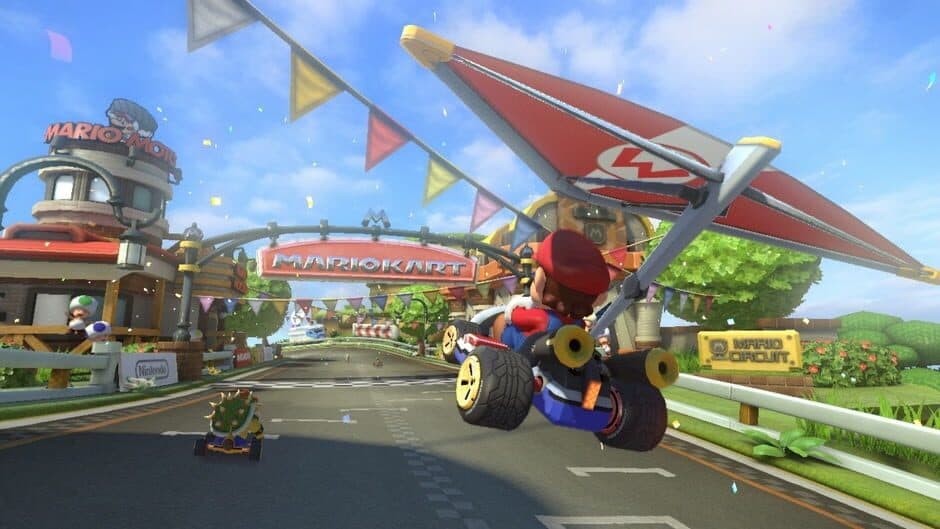 Mario Kart 8 — кадр из игры