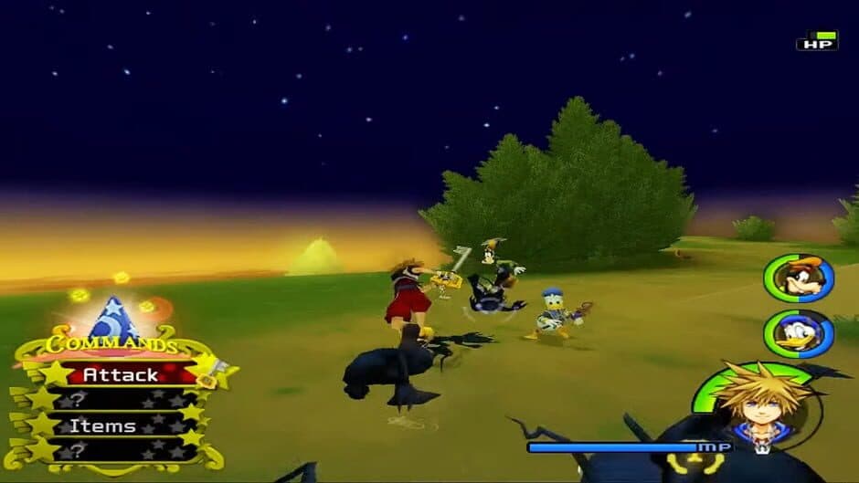 Kingdom Hearts II — кадр из игры