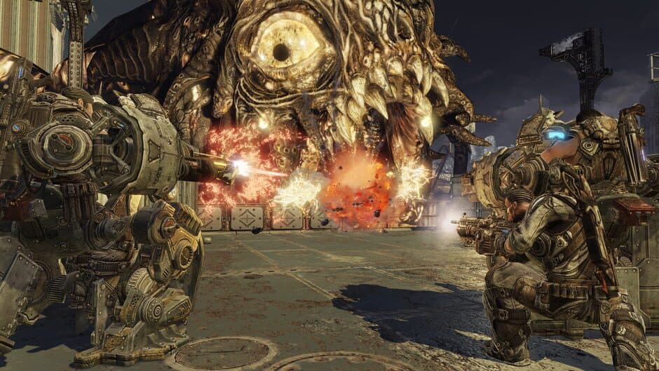 Gears of War 3 — кадр из игры