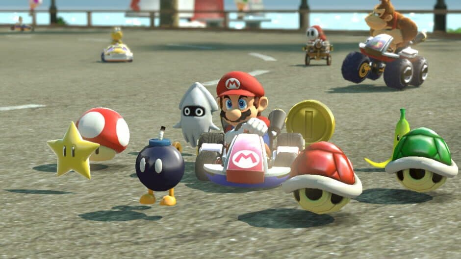 Mario Kart 8 — кадр из игры