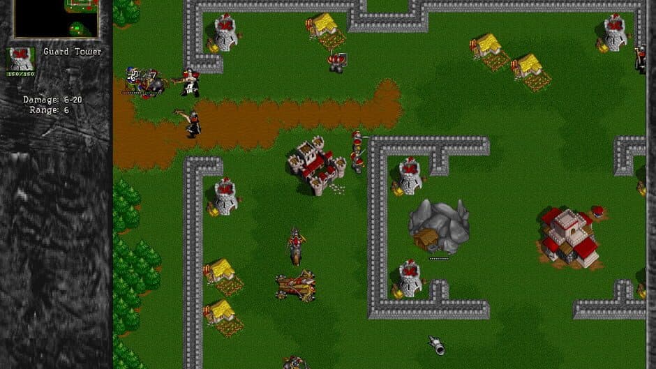 Warcraft II: Tides of Darkness — кадр из игры