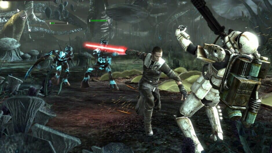Star Wars: The Force Unleashed — кадр из игры