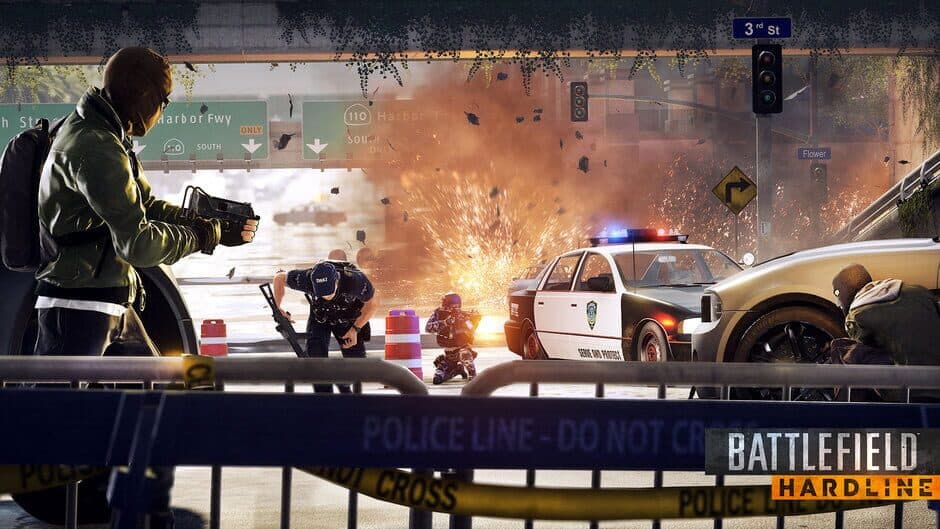 Battlefield Hardline — кадр из игры