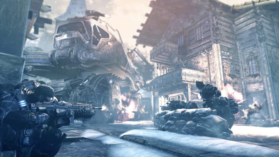 Gears of War 2 — кадр из игры