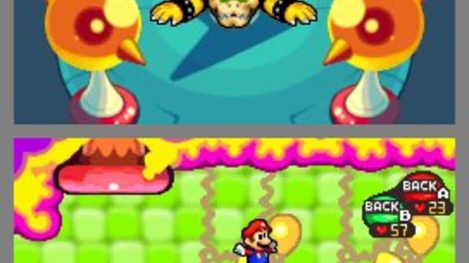 Mario & Luigi: Bowser's Inside Story — кадр из игры