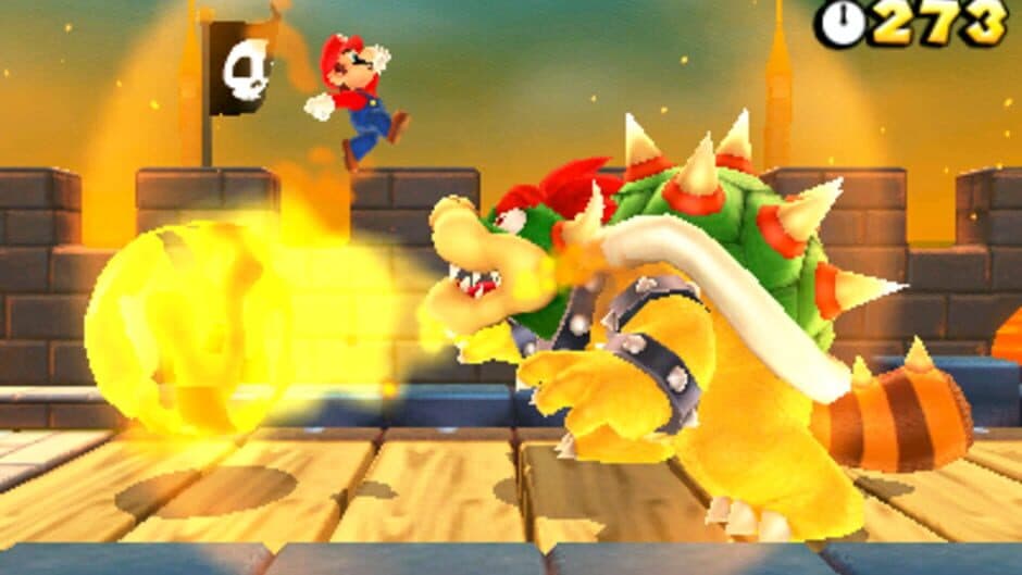 Super Mario 3D Land — кадр из игры