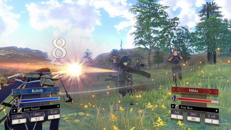 Fire Emblem: Three Houses — кадр из игры