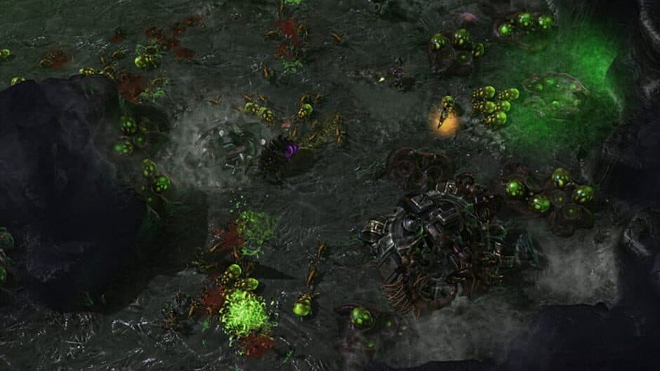 StarCraft II: Heart of the Swarm — кадр из игры