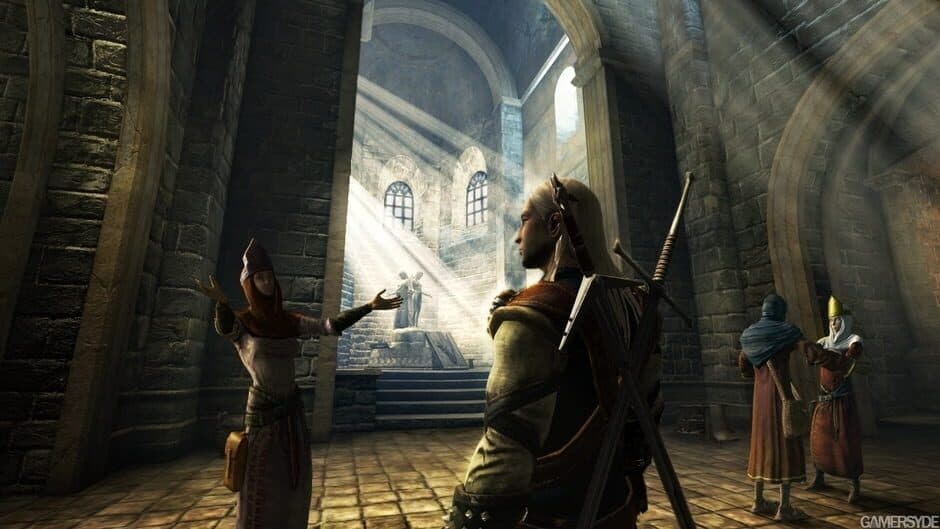 The Witcher — кадр из игры