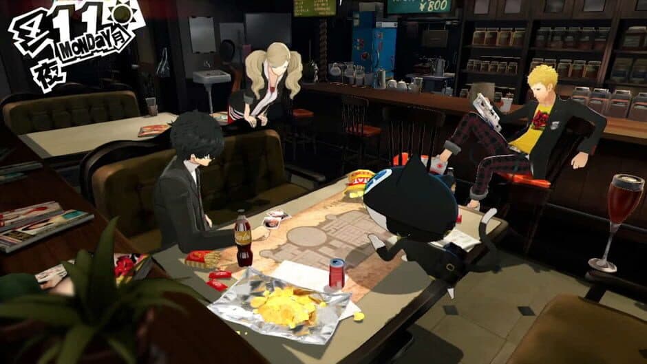 Persona 5 — кадр из игры