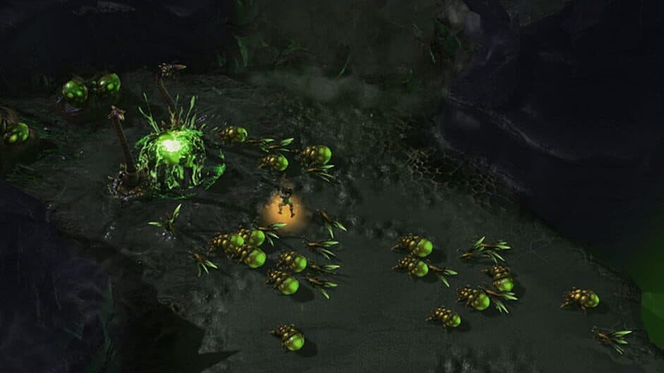 StarCraft II: Heart of the Swarm — кадр из игры