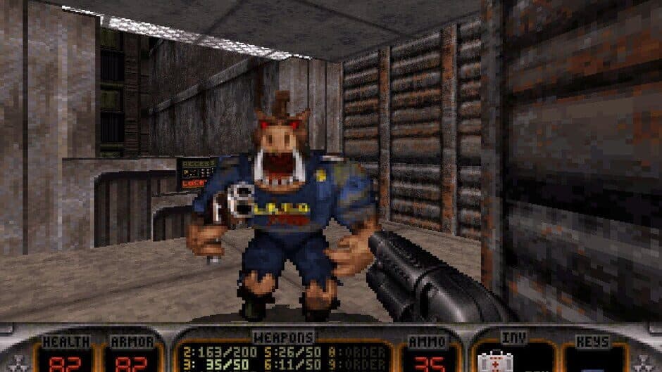 Duke Nukem 3D — кадр из игры