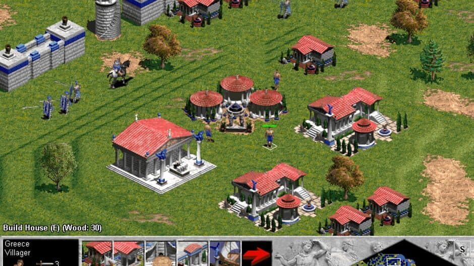 Age of Empires — кадр из игры