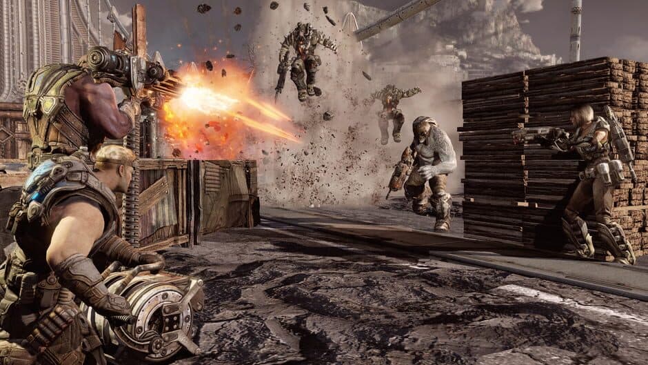 Gears of War 3 — кадр из игры