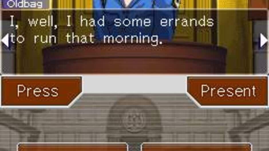 Phoenix Wright: Ace Attorney — кадр из игры