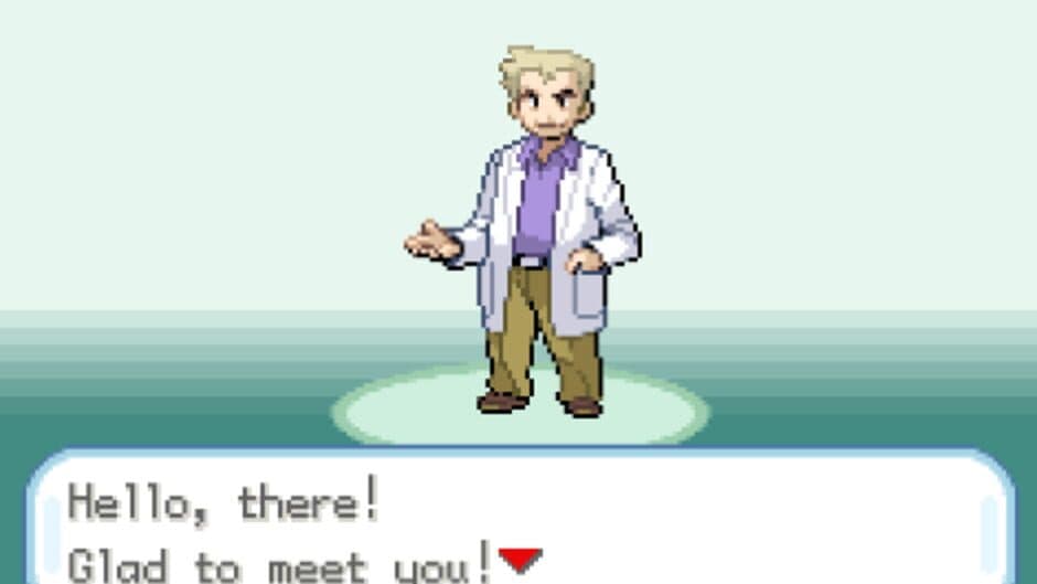 Pokémon FireRed Version — кадр из игры