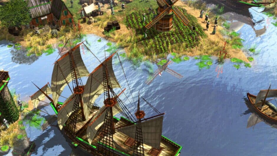 Age of Empires III — кадр из игры