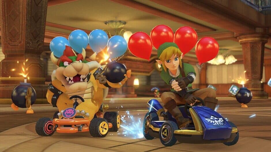 Mario Kart 8 Deluxe — кадр из игры