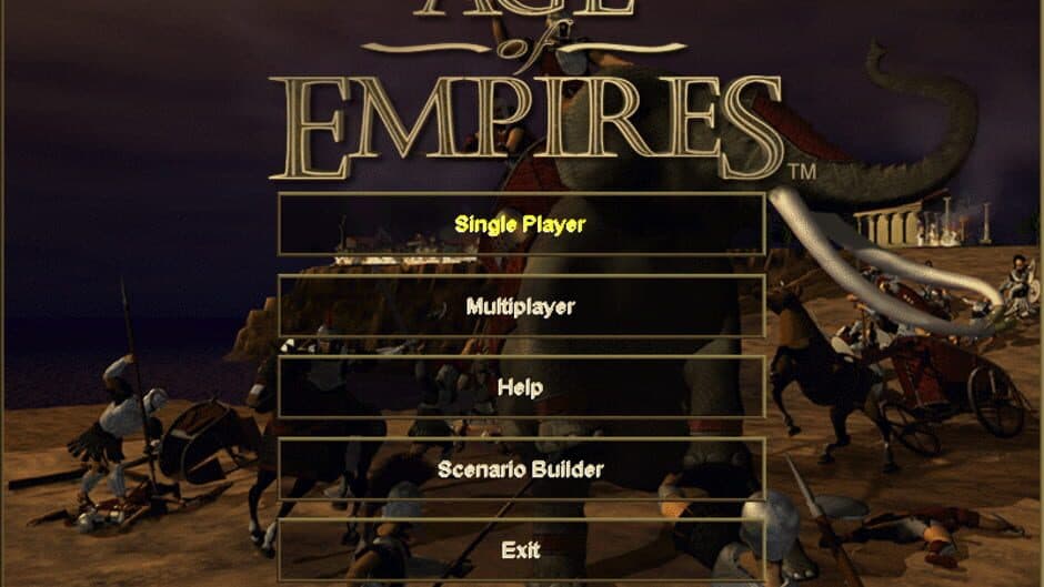 Age of Empires — кадр из игры
