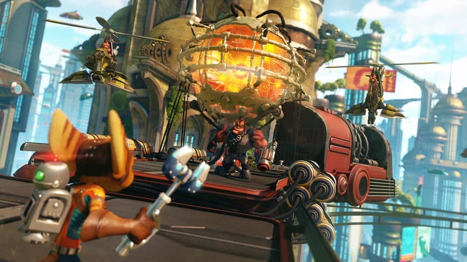 Ratchet & Clank — кадр из игры