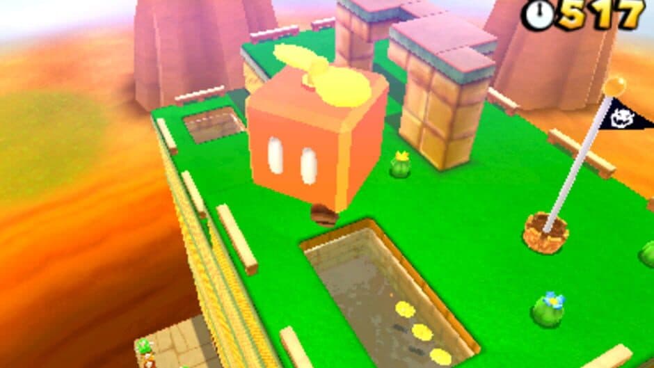 Super Mario 3D Land — кадр из игры