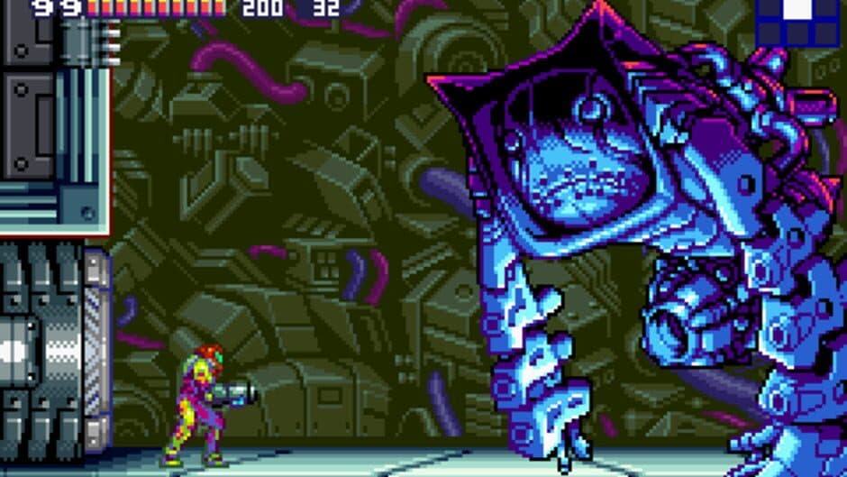 Metroid Fusion — кадр из игры