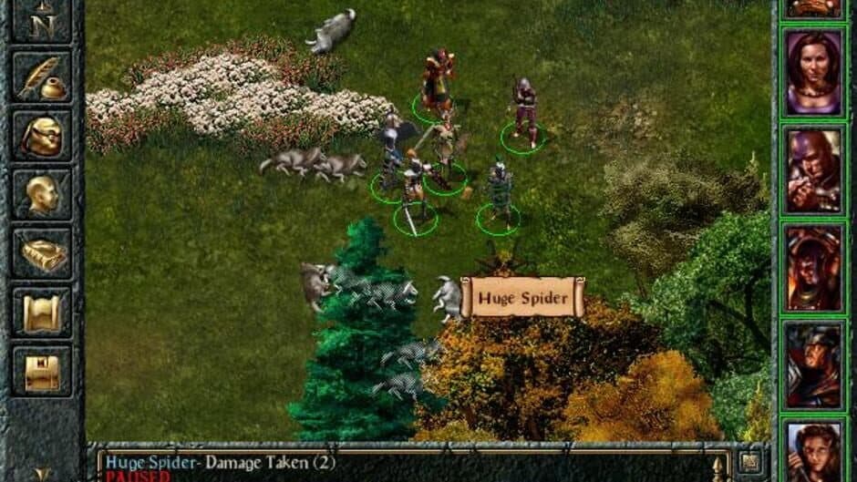 Baldur's Gate — кадр из игры