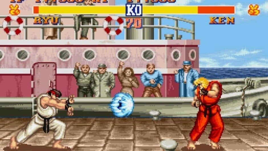 Street Fighter II — кадр из игры