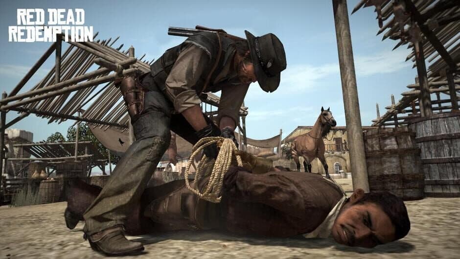 Red Dead Redemption — кадр из игры