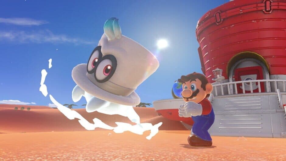 Super Mario Odyssey — кадр из игры