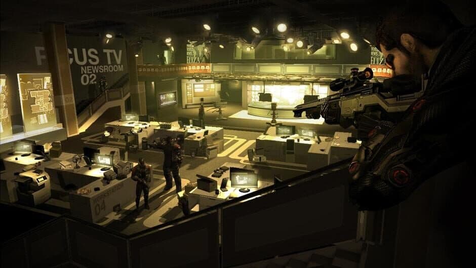 Deus Ex: Human Revolution — кадр из игры
