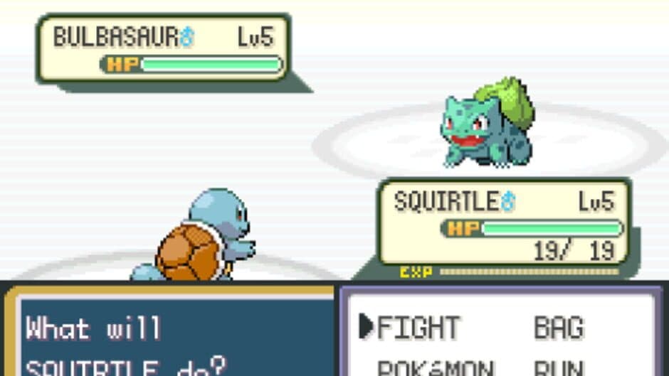 Pokémon FireRed Version — кадр из игры