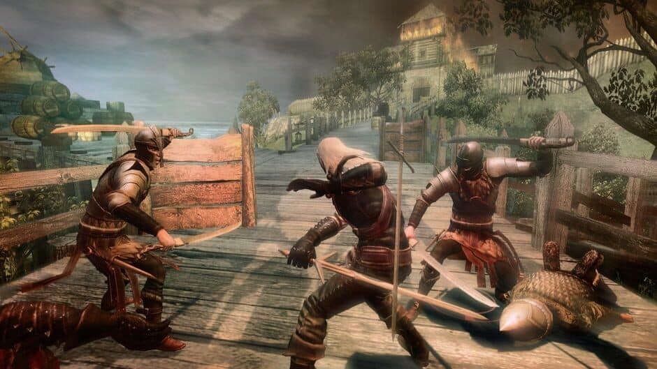 The Witcher — кадр из игры