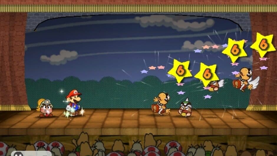 Paper Mario: The Thousand-Year Door — кадр из игры