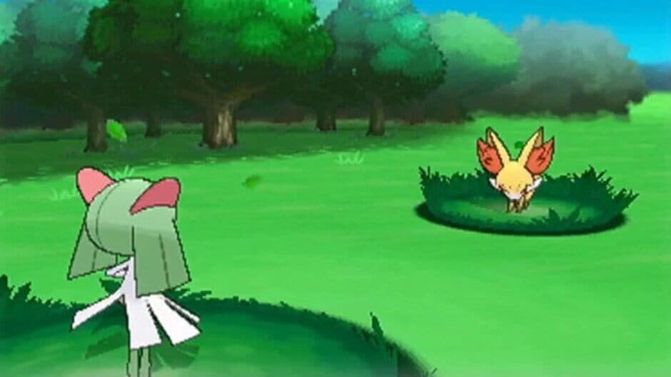 Pokémon Y — кадр из игры
