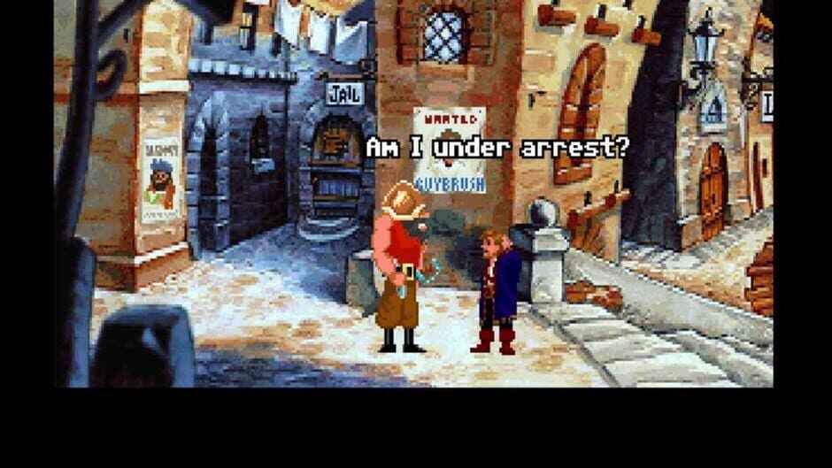 Monkey Island 2: LeChuck's Revenge — кадр из игры