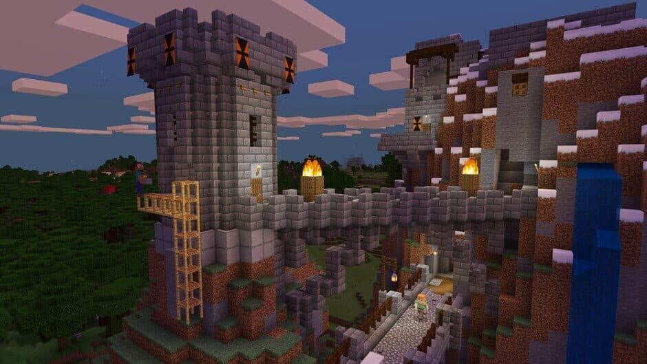 Minecraft — кадр из игры
