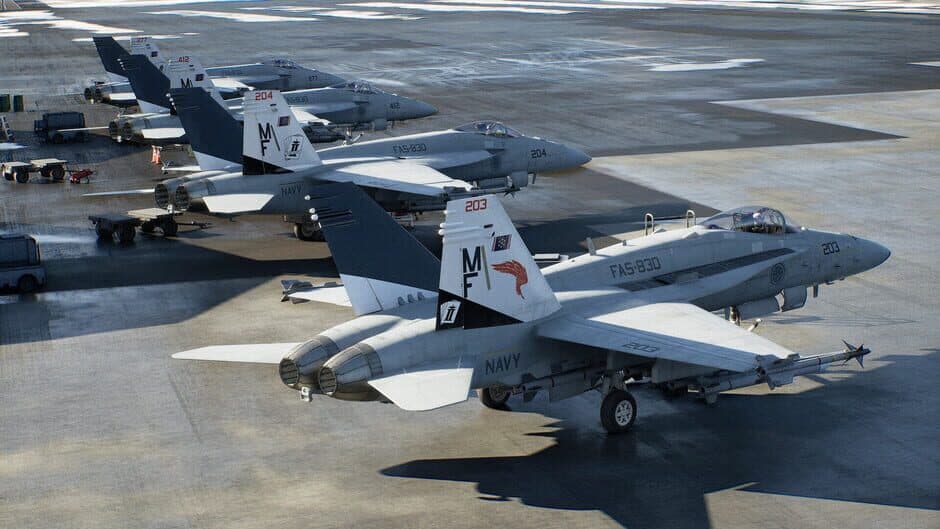 Ace Combat 8: Wings of Theve — кадр из игры
